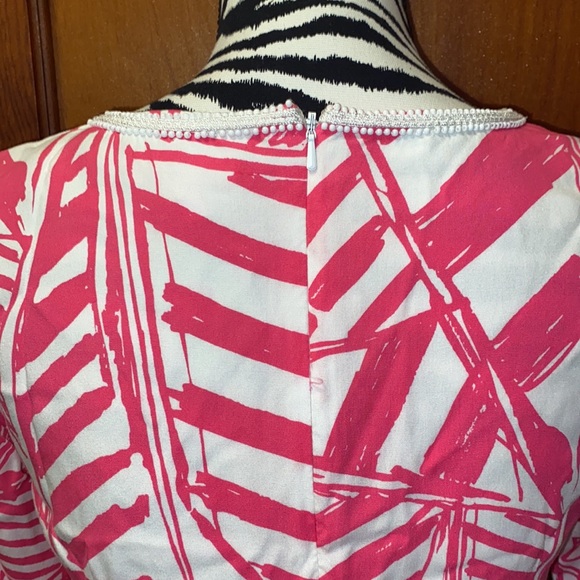 Lilly Pulitzer Julianna Tunis dress Capri Pink Yacht Sea extra small - Picture 5 of 5